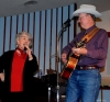 Gene & LaVada do their warm-up for Patsy Bellington's Concert in San Antonio.