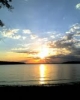 SUNSET OVER PICKWICK LAKE TN