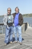 Earwig Recording Artist Albert Bashor with Little Feat keyboard star Bill Payne, the day after their recording session for Albert's debut cd Cotton Field Of Dreams on Earwig Music