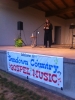 Maureen performing at The Sundown Country Gospel Music in The Park Concert in Oliver B.C.