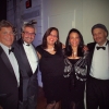 This photo was taken backstage after the concert, starring Amanda Cohen.  From left to right, Richard Lee (drums), Al Nero (piano) Denise Belafonte Young (backup vocals), Amanda Cohen, Jeff Geist (Trumpet).