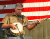 Steve Huber<br />
Baritone singer, banjo player and CEO of Huber Banjos!