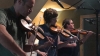 Shad Cobb, Laura Orshaw, Michael Cleveland playing a triple fiddle tune off the album, 